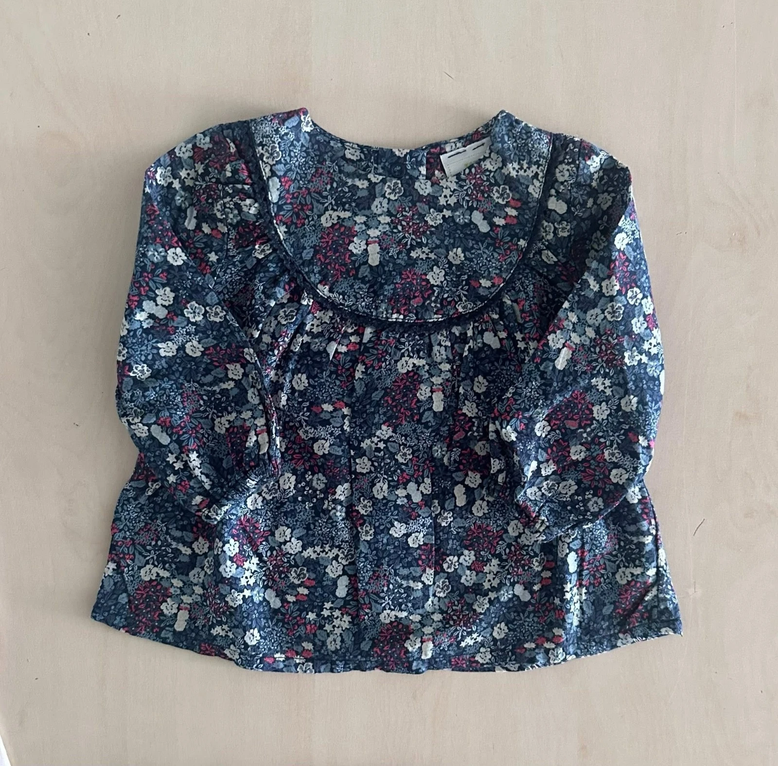 Set van 3 baby-meisjesoverhemden/blouses / maat 6 maanden – photo 12